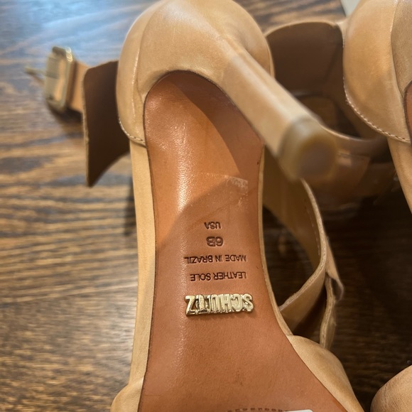 Schutz heels, ankle buckle. Only worn once for indoor event - Picture 7 of 7